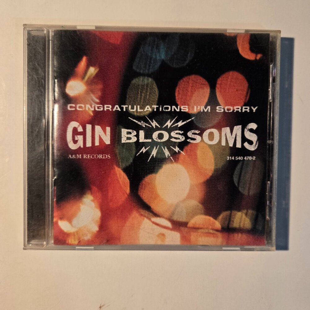 Gin Blossoms Congratulations I'm Sorry CD. U-Pick CD's! Bundle Any 3 For $15